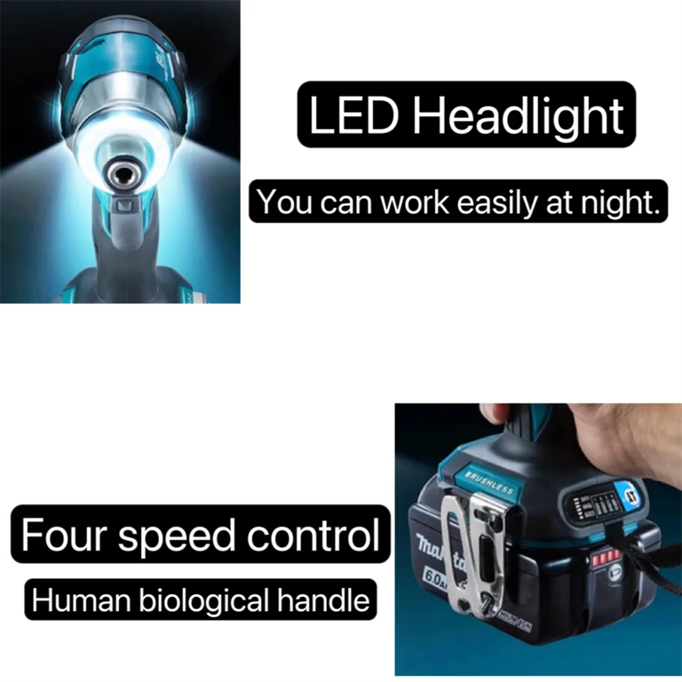 Makita DTD173 18V Multi-function Cordless Brushless Power Tool
