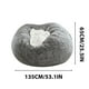thumbnail image 2 of Funda circular de terciopelo para silla, suave y elástica, para cojín de sofá | Funda grande y mullida para sala de estar, dormitorio y oficina | Funda lavable para muebles y decoración del hogar, 2 of 2