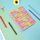 thumbnail image 3 of Tie-dye aPop Notebook, Pop Bubble Fidget Notebook Pop Fidget Toys Notebook para aliviar el estrés, burbujas de silicona Anti-ansiedad Fidget perfecto para adultos (teñido anudado A, 3 of 4