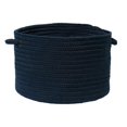 thumbnail image 1 of Colonial Mills BR52A018X018 Boca Raton - Navy 18 in. x 12 in. Utility Basket, 1 of 5