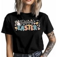 thumbnail image 3 of Mens T Shirts Happy Easter Rabbit Short Sleeve Casual Men's Tee Tops Graphic T-Shirts for Teen Boys/Men, 3 of 8