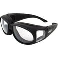 thumbnail image 1 of Global Vision Outfitter Padded Fit-Over Motorcycle Safety Sunglasses (Clear Lens), 1 of 7