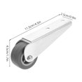 thumbnail image 2 of unbranded Polea Para Puerta De Jardín Y En Material Galvanizado Con Movimiento, 2 of 7