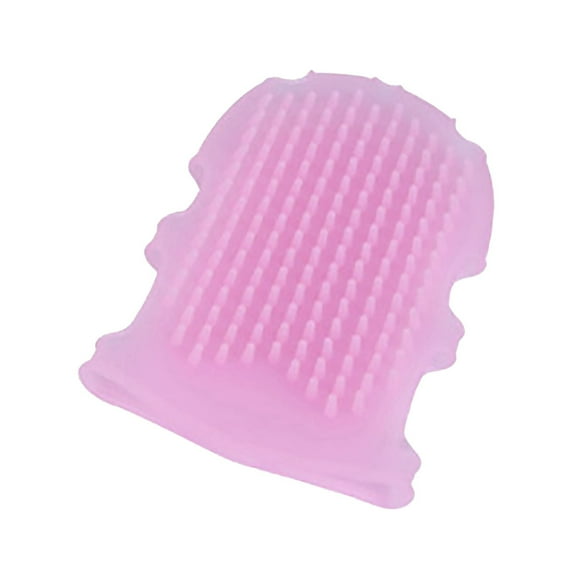 Guante de silicona Cepillo de masaje Cepillo corporal Cepillo de aceite de belleza Cepillo de baño Cepillo exfoliante para la espalda Guantes de baño exfoliantes Artículos de tocador para adultos