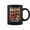 Black, variant on Retro Groovy Black History Month African American Melanin V4 Coffee Mugs