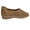 Khaki, variant on UMfun Summer Fashion Women Slip-On Open Toe Flat Hollow Out Breathable Single Shoes