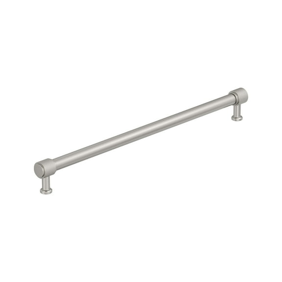 Amerock Faraday 18 inch (457mm) Center-to-Center Satin Nickel Appliance Pull