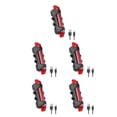 thumbnail image 3 of relayinert USB Bike Tail Light Bicycle Safety Cycling Reminding Rear Lamp Waterproof Taillight Wide Range Accessories Gear Red 5Set, 3 of 5