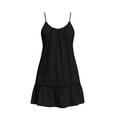 thumbnail image 5 of ZHYou Beach Cover Ups for Women with Spaghetti Strap Swimwear Summer Bikini Bathing Suit Comfy Lightweight Dresses Black S, 5 of 7