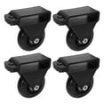 thumbnail image 1 of QUMIIRITY 4 Pcs Roues d'Échelle en Alliage d'Aluminium Pièces d'Extension Télescopiques avec Roulettes Lisses, 1 of 8