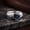 Rose Plated, variant on Lab Created Blue Teal Sapphire and Moissanite Men's Ring, Celestial Starburst Band, 925 Sterling Silver Signet Ring, September Birthstone Gift