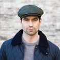 thumbnail image 2 of Mucros Weavers Men's Adult Irish Tweed Driving Cap, Green, X-Large, 2 of 6