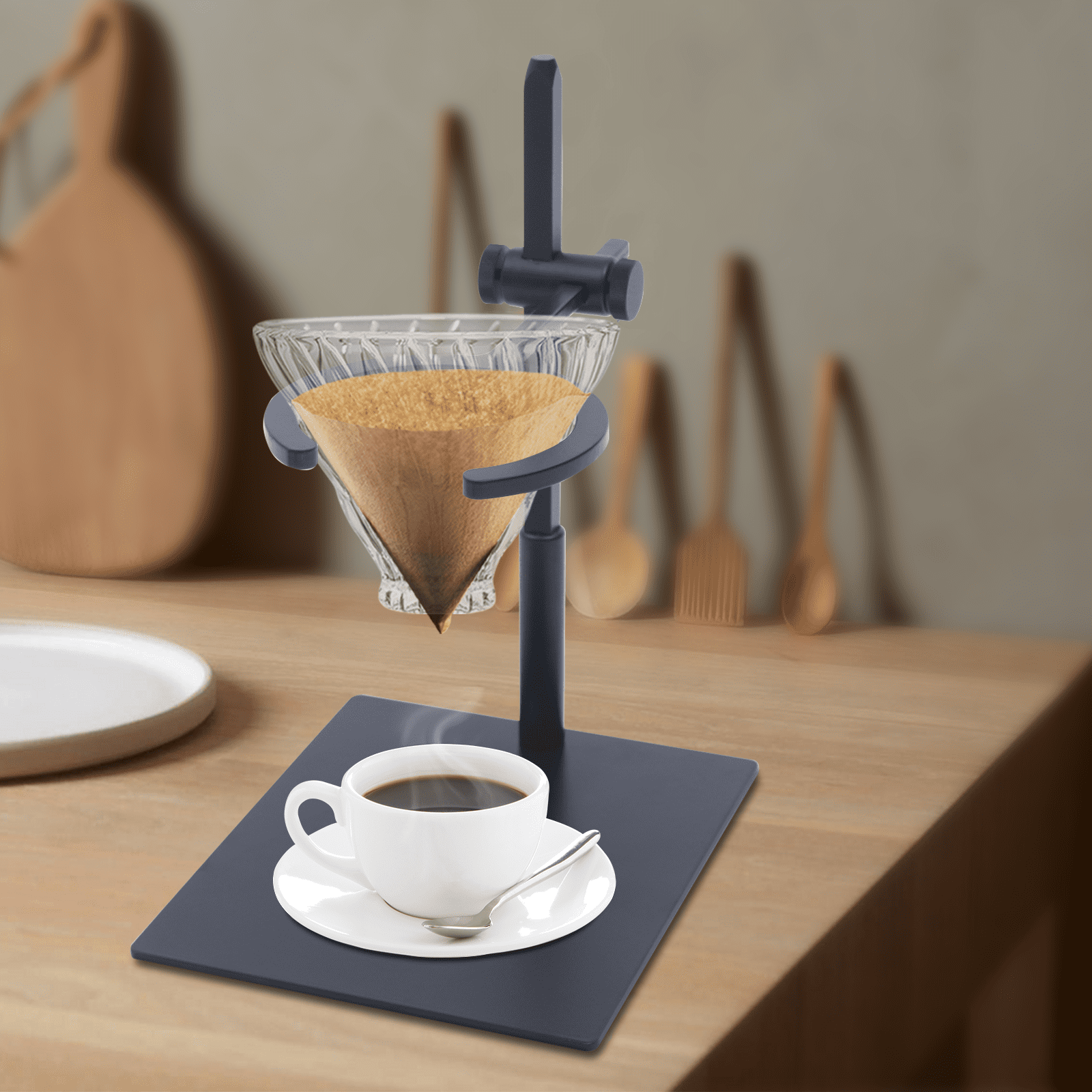 1PCS Drip Pour Over Coffee Stand Bracket Coffee Filter Cup Rack