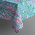 thumbnail image 3 of Boho Bohemia Flower Rectangle Tablecloth 60"x102",Waterproof Polyester Rectangle Table Cloth, Wipeable Spillproof Polyester Tablecloth for Dining, Camping, Indoor and Outdoor, 3 of 6