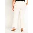 thumbnail image 6 of ELOQUII Women's Plus Size The 365 Suit Crop Flare Leg Trouser, 6 of 6