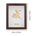 thumbnail image 2 of OUNONA Box Shadow Box Frame For Displaying Keepsakes Photos And Dried Flowers Chic Design Material Friends And Family, 2 of 5