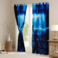 thumbnail image 3 of jejeloiu Ball Game Blackout Curtains Set of 2 (52x84 Each),Sport Theme Window Curtains For Teens, 3 of 6