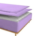 thumbnail image 2 of Sheet has Zipper Fitted Sheet, (Queen Size 60x80) 18 Inch Deep Pocket, 100% Egyptian Cotton, 800 TC, Solid Lillac Color., 2 of 10