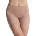 thumbnail image 2 of Lovskoo Plus Size Slip Shorts for Women Under Dress Shapewear Tummy Control Butt Lifter Mid-Waist Mesh Seamless Waist Trainer Stomach Body Shaper Thigh Slimming Girdles Khaki, 2 of 9