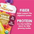 thumbnail image 6 of (6 pack) Happy Tot Organics Fiber & Protein Stage 4, Pears Raspberries Carrots & Butternut Squash Organic Tot Food, 4 oz Pouch, 6 of 11