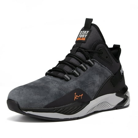 

Baasploa Men s Winter Warm Waterproof PU Sneakers Cotton Shoes Non-slip Casual Shoes Fashion Male Damping Outdoor Walking Shoes