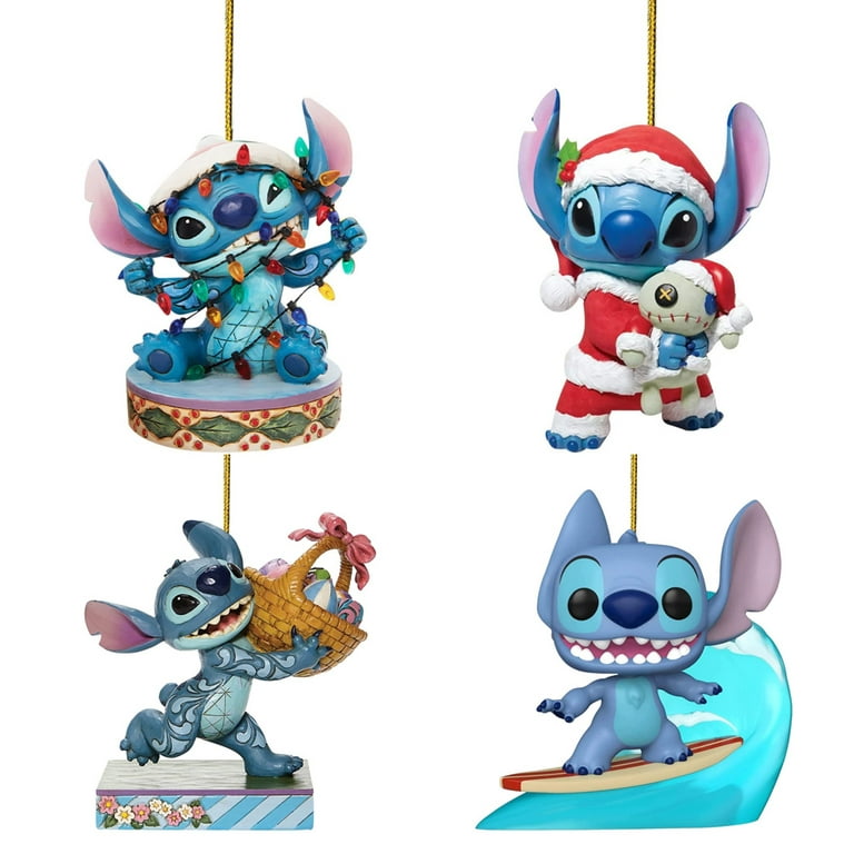 2023 Disney Stitch Christmas Pendant Xmas Tree Decoration Hanging Ornaments  Home Christmas Party Decorations Kids New Year Gifts - AliExpress