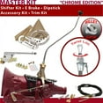 thumbnail image 1 of American Shifter  727 Shifter Kit Chrome 23 in. Swan E Brake Cable Trim Kit Dipstick for F51C1, 1 of 1