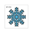 thumbnail image 4 of 2025 Cross-border New Children's Christmas Luminous Tattoo Sticker Face Sticker Snowflake Waterproof Luminous Tattoo Sticker, 4 of 5