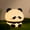 Panda DaTou, variant on MYKOMI Panda Night Light,LED Squishy Panda Novelty Lamp,3 Level Dimmable Nursery Nightlight, Rechargeable Touch Lamp for Breastfeeding Toddler Baby Kids Decor,Cool Gifts