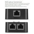 thumbnail image 4 of 2 Port Gigabit  Switch, Safe 10 100 1000Mbps 1 In 2 Out Exquisite Desktop Ethernet Splitter  for Cat5, 4 of 8