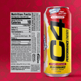 thumbnail image 3 of C4 Performance Energy Drink, Hawaiian Fruit Punch Juicy Red Flavor, Zero Sugar, Carbonated, 16 oz can (12 Pack), 3 of 6