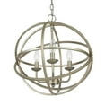 thumbnail image 6 of Home Decorators Collection Sarolta Sands 3-Light Antique Silver Orb Chandelier, 6 of 7