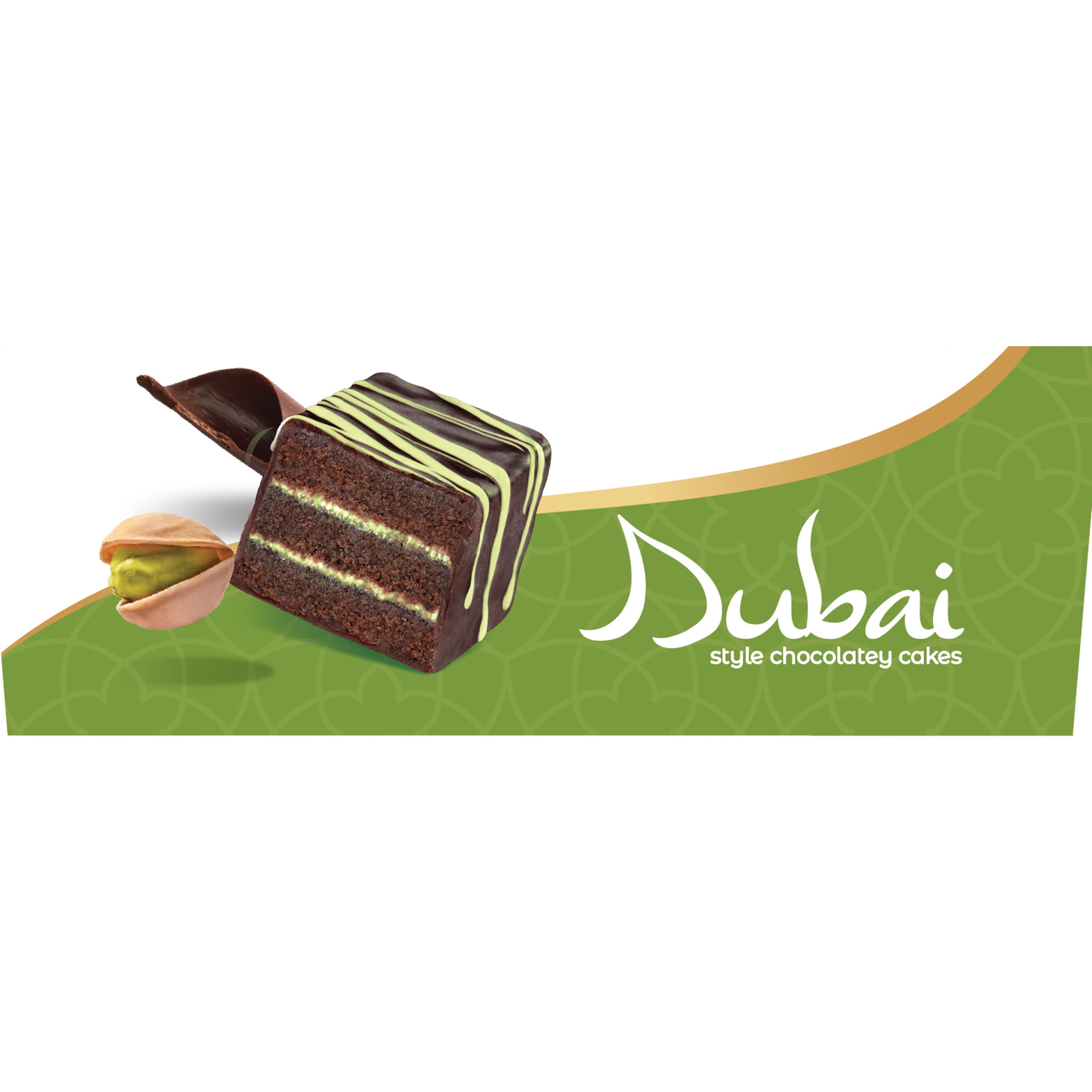 Cookies United Family Pack Dubai Cake Bites 8oz Baked Pistachio Treats
