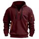thumbnail image 2 of Xihbxyly Sudadera con Capucha de Moda, Sudadera con Cremallera Estampada de Moda, Jersey con Múltiples Bolsillos, Ropa Casual Elegante, Moda Primavera-Otoño, Comodidad Diaria, Perfecta para Salidas D, 2 of 5