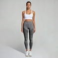 thumbnail image 6 of High Waist Yoga Sports Women Fitness Lifting Running Pants Seamless Workout Leggings for Active, 6 of 7