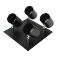 thumbnail image 2 of Support de Lampe sur Rail, 4 Lumières Réglables, Luminaires Industriels sur Rail, Kit d'Éclairage sur Rail Élégant et Moderne, 2 of 8