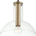 thumbnail image 6 of Designers Fountain Nova 14 inch 1-Light Matte Black Modern Pendant Light, D283M-14P-MB, 6 of 8