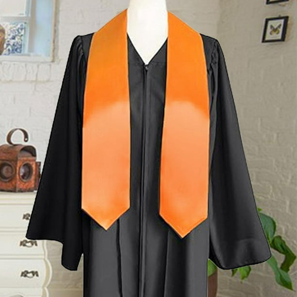 Segolike Graduation Stole for Adults Solid Color Shawl Graduation - Main Image