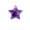 A004- Amethyst3, variant on Star Charm 1 Inch Semi-Precious Stone Luck Charm Back to School Gift for Students Polished Translucent Purple Gemstone Charm Pendant for Jewelry Making Beading Supply Wire