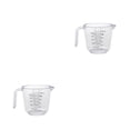 thumbnail image 3 of Matsuzay 150/300/600ml Plastic Measuring Cups Laboratory Tableware Baking Tool Container Cooking Measure Accessories Transparente 150ml 2piezas, 3 of 6