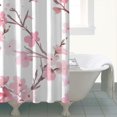 thumbnail image 5 of Waterproof Pioneer Shower Curtain 72x84 Inch Polyester Unique Cute Floral Shower Curtain for Bathroom Hotel Home Decor with 12 Plastic Hooks, 5 of 5