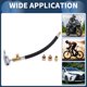 thumbnail image 2 of Ofertas Únicas 1 Set 7.87" 15.5mm OD Tubo de Extensión para Inflador de Neumáticos 0.305inx32TPI Nylon Negro para Coche Motocicleta Bicicleta, 2 of 7