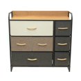 thumbnail image 2 of Nola Home Dresser Storage Organizer, Fabric Drawers Closet Shelves for Bedroom Bathroom with Fabric Bins for Clothing Blankets, 2 of 5