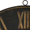thumbnail image 3 of Zentique 38.5" Black and Gold Distressed Finish Wall Clock, 3 of 3