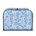 thumbnail image 2 of Fotbe Winter Paisley Pattern for Four Slice Toaster Cover, Fingerprint Protector, Super Soft Appliance Cover And Dust Cover,Bread Dust Cover & Fingerprint Protection, 2 of 7