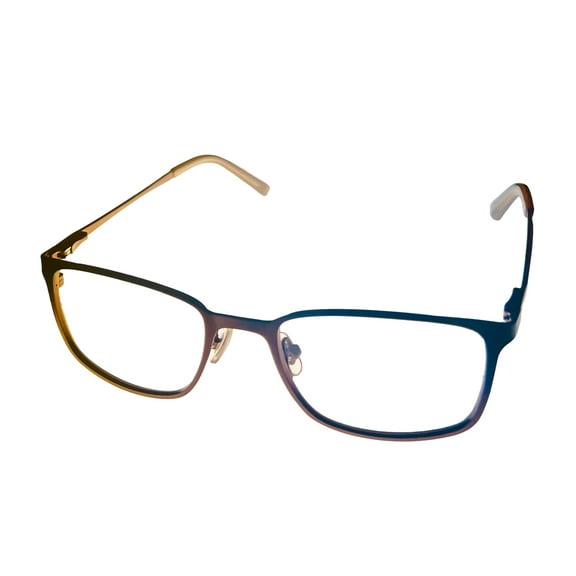 Jones New York Mens Ophthalmic Metal Rectangle Eyewear Frame J341 Brown 52mm