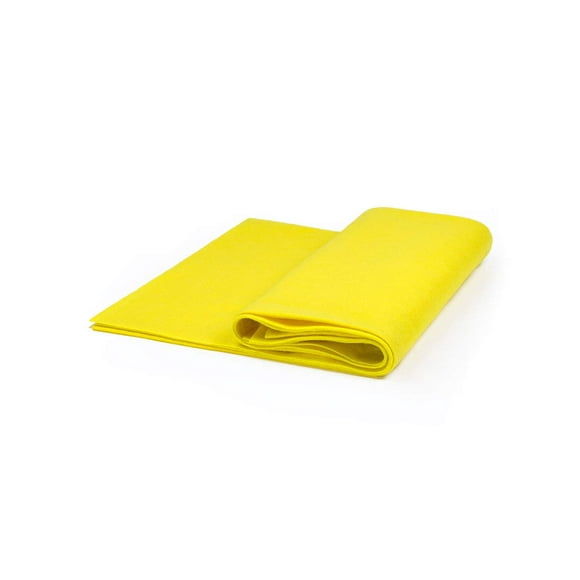 craft Felt by The Yard 72 Wide X 1 YD Long - Neon Yellow