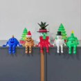 thumbnail image 2 of Desktop Movable Doll 3D Printing Christmas Decorations Holiday Gift B, 2 of 5