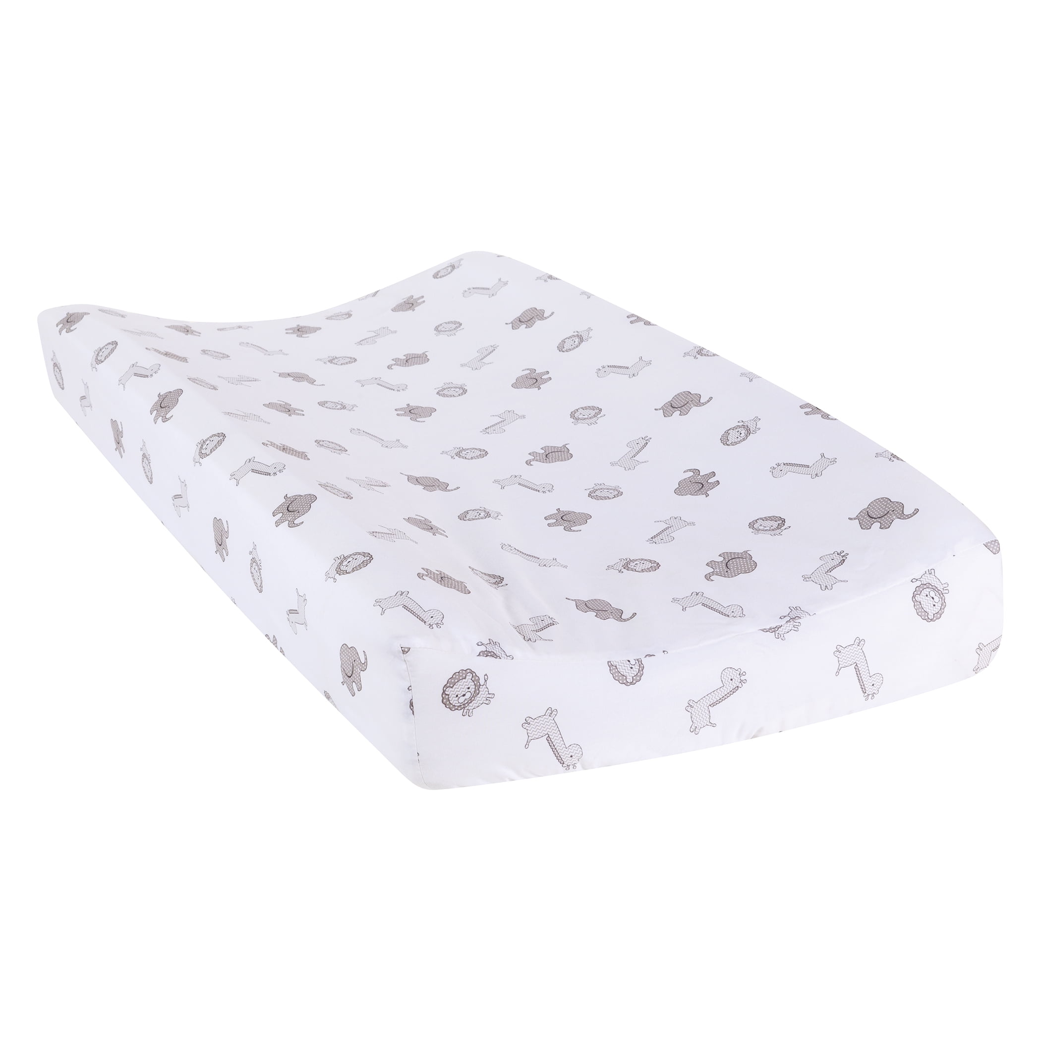 Safari Chevron Animals Changing Pad Cover