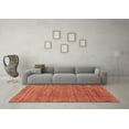 thumbnail image 3 of Ahgly Company Indoor Rectangle Abstract Brown Modern Area Rugs, 5' x 7', 3 of 4